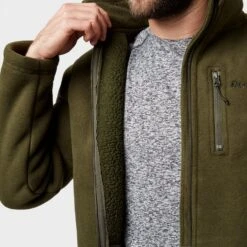 Men's Borg Fleece Jacket -Vango Store go 027143 f