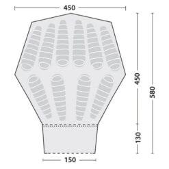Robens Kiowa 10 Person Tipi Tent -Vango Store go 044108 f