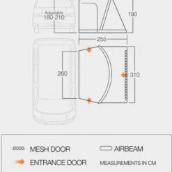 Vango Elwood Low Van Awning -Vango Store go 331018 e