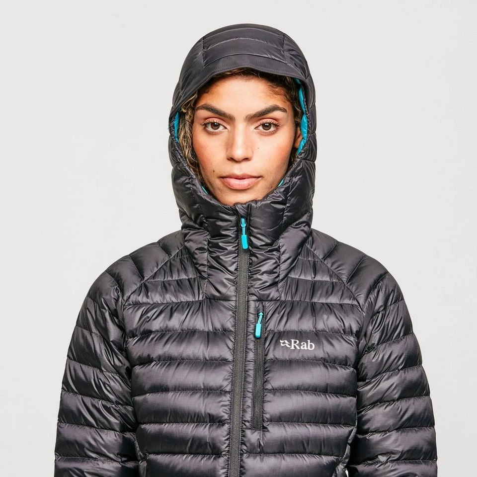Rab Women's Microlight Alpine Down Long Jacket 4 Rab Women's Microlight Alpine Down Long Jacket - Image 4
