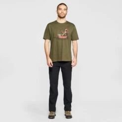Men's Fishing Bear T-Shirt -Vango Store go 534330 c