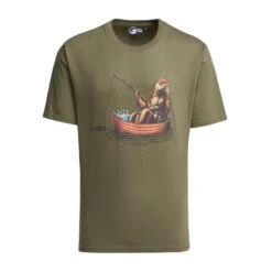Men's Fishing Bear T-Shirt -Vango Store go 534330 u