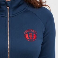 Women’s Zip Fleece In Dark Blue -Vango Store go 600885 d