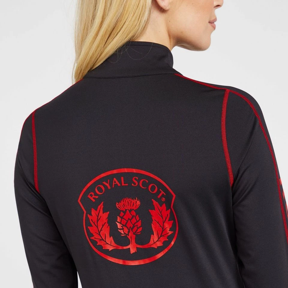 Women’s Long Sleeve Base Layer In Black 5 Women’s Long Sleeve Base Layer In Black - Image 5